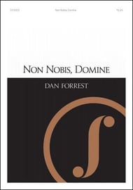 Non Nobis, Domine SATB choral sheet music cover Thumbnail